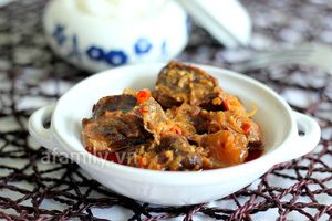 Cho bia vào hầm mềm