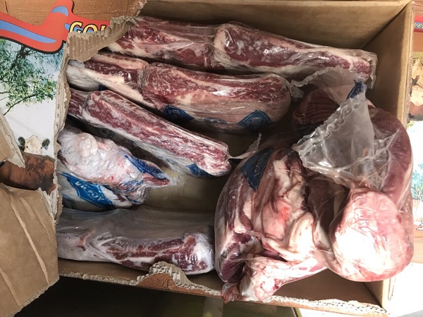 Thùng thịt bò nhập khẩu