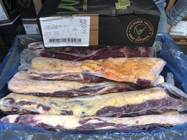 Thịt thăn Striploin bò nhập khẩu